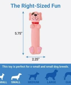 Frisco Latex Squeaky Puppy Toy -Frisco Sales 2024 174774 PT1. SY630 V1574719074