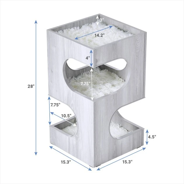 Frisco 28-in Modern Cat Tree & Condo 4 Frisco 28-in Modern Cat Tree & Condo - Image 2