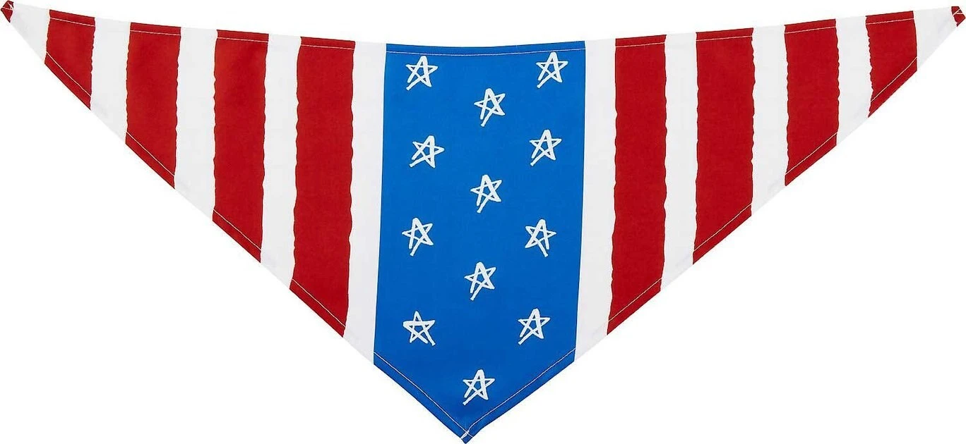 Frisco Stars & Stripes Dog & Cat Bandana 5 Frisco Stars & Stripes Dog & Cat Bandana - Image 3