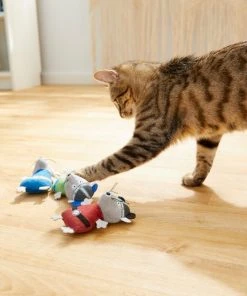 Frisco Mythical Mates Viking Mice Cat Toy with Catnip -Frisco Sales 2024 204523 PT2. SY630 V1583271336