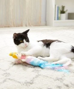 Frisco Mythical Mates Mermaid Crinkle Kicker Cat Toy with Catnip -Frisco Sales 2024 204533 PT2. SY630 V1583271292