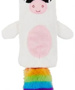 Frisco Mythical Mates Rainbow Unicorn Crinkle Kicker Cat Toy with Catnip