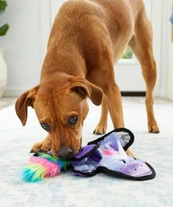 Frisco Mythical Mates Flat Plush Squeaking Unicorn Dog Toy -Frisco Sales 2024 204559 PT2. SY630 V1583271551