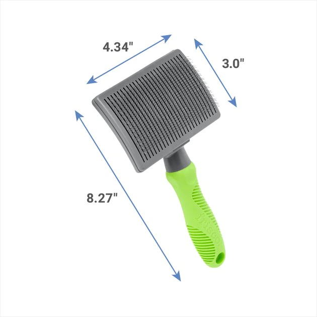 Frisco Self-Cleaning Slicker Dog Brush 4 Frisco Self-Cleaning Slicker Dog Brush - Image 2