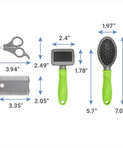 Frisco Beginner Grooming Kit for Dogs & Cats, 4-pack -Frisco Sales 2024 206909 PT6. SY630 V1597759881