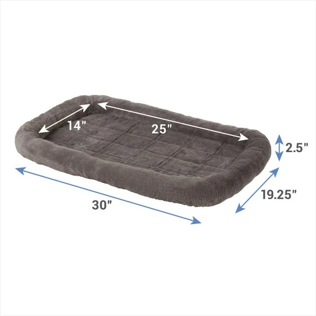 Frisco Quilted Plush Dog Crate Mat, Gray, 30-in Frisco Quilted Plush Dog Crate Mat, Gray -Frisco Sales 2024 210243 PT1. SY630 V1597886817