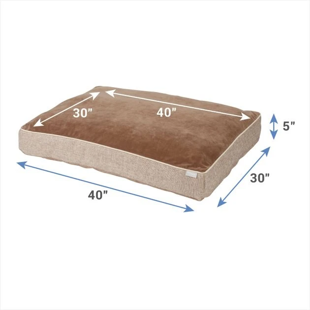 Frisco Plush Orthopedic Pillow Dog Bed with Removable Cover, Beige, X-Large Frisco Plush Orthopedic Pillow Dog Bed with Removable Cover -Frisco Sales 2024 210279 PT1. SY630 V1597888648