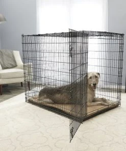 Frisco XX-Large Heavy Duty Single Door Wire Dog Crate, 54 inch