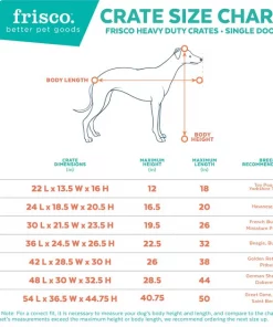 Frisco XX-Large Heavy Duty Single Door Wire Dog Crate, 54 inch 4 Frisco XX-Large Heavy Duty Single Door Wire Dog Crate, 54 inch -Frisco Sales 2024 210677 PT2. SY630 V1579560496