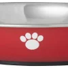 Frisco Heavy Duty Non-Skid Saucer Cat Bowl, Red Paw 1 Frisco Heavy Duty Non-Skid Saucer Cat Bowl, Red Paw -Frisco Sales 2024 213423 MAIN. SY630 V1598449862