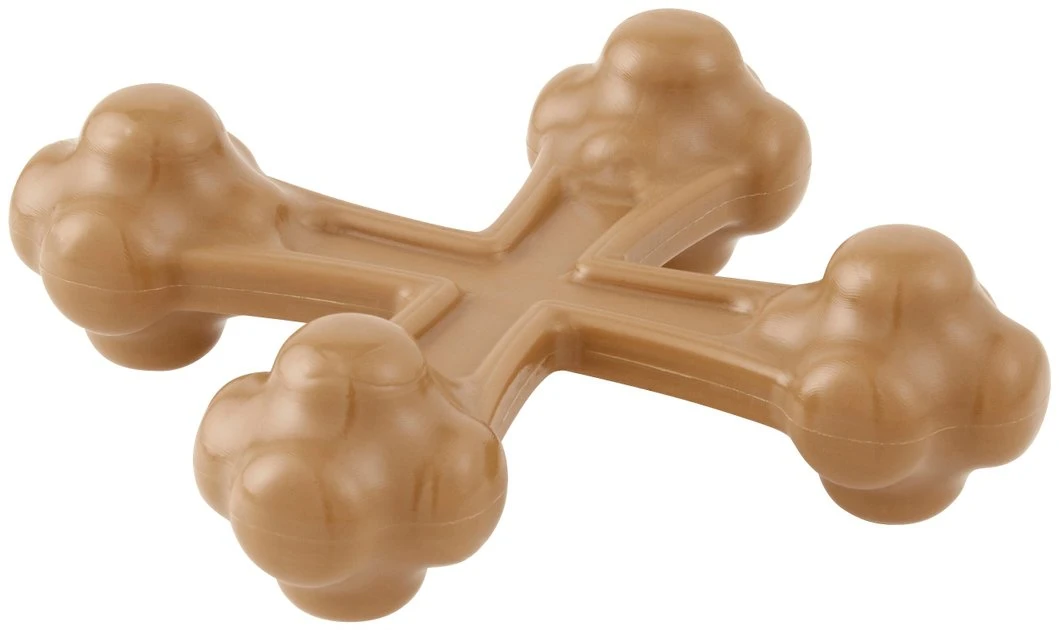 Frisco Peanut Butter Flavor Tough Nylon Dog Chew Toy 4 Frisco Peanut Butter Flavor Tough Nylon Dog Chew Toy - Image 2