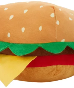 Frisco Burger Plush Squeaky Dog Toy