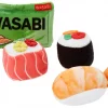 Frisco Plush Sushi Cat Toy with Catnip, Small, 4 count 1 Frisco Plush Sushi Cat Toy with Catnip, Small, 4 count -Frisco Sales 2024 213910 MAIN. SY630 V1590069698