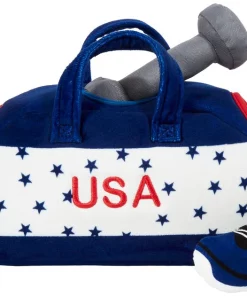 Frisco Hide-and-Seek USA Gym Bag Dog Toy