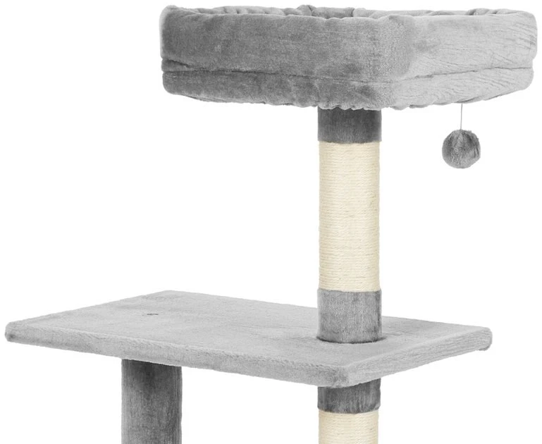 Frisco 38-in Cat Tree with Condo, Top Perch & Toy, Gray Frisco 38-in Cat Tree with Condo, Top Perch & Toy -Frisco Sales 2024 214377 PT4. SY630 V1589893994