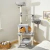 Frisco 66-in Cat Tree with Bed, Condo, Lounge Basket & Top Perch 2 Frisco 66-in Cat Tree with Bed, Condo, Lounge Basket & Top Perch -Frisco Sales 2024 214380 MAIN. SY630 V1606832476