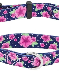 Frisco Patterned Polyester Martingale Dog Collar with Buckle