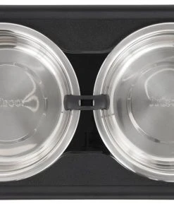 Frisco Stainless Steel Bowls with Adjustable Elevated Holder, 7 Cups -Frisco Sales 2024 216015 PT3. SY630 V1591020388