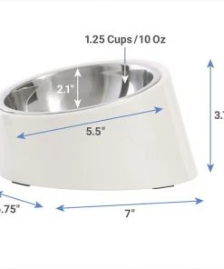 Frisco Slanted Stainless Steel Bowl -Frisco Sales 2024 216028 PT1. SY630 V1600374421