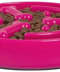 Frisco Bone Shaped Ridges Slow Feed Bowl, 3 Cups -Frisco Sales 2024 216040 PT3. SY630 V1591020664