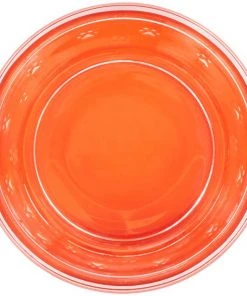 Frisco Paw Design Glass Bowl with Silicone Sleeve, 3 Cups -Frisco Sales 2024 216055 PT3. SY630 V1591020764