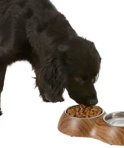 Frisco Double Stainless Steel Bowl, Wood Design, 0.75 Cup 14 Frisco Double Stainless Steel Bowl, Wood Design, 0.75 Cup -Frisco Sales 2024 216068 PT6. SY630 V1605653814