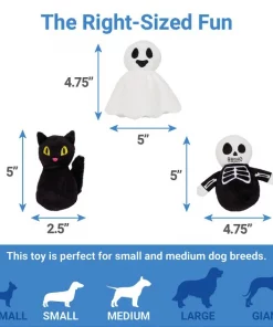 Frisco Halloween Haunted Shack Hide and Seek Puzzle Plush Squeaky Dog Toy -Frisco Sales 2024 218598 PT2. SY630 V1599851157