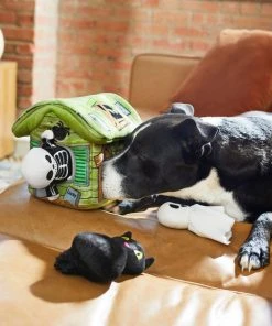 Frisco Halloween Haunted Shack Hide and Seek Puzzle Plush Squeaky Dog Toy -Frisco Sales 2024 218598 PT6. SY630 V1597599360