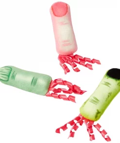 Frisco Halloween Spooky Fingers Plush Cat Toy with Catnip, 3 count