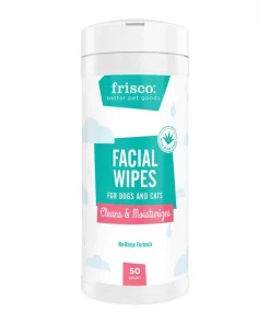 Frisco Dog & Cat Facial Grooming Wipes, Unscented