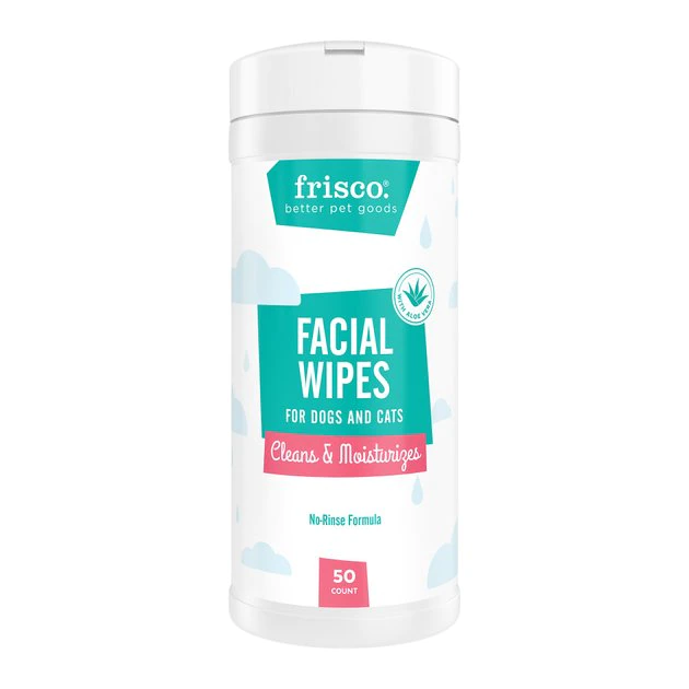 Frisco Dog & Cat Facial Grooming Wipes, Unscented 3 Frisco Dog & Cat Facial Grooming Wipes, Unscented