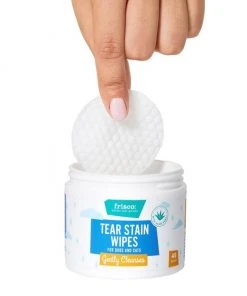 Frisco Tear Stain Eye Wipes for Puppies & Kittens, 45 count 9 Frisco Tear Stain Eye Wipes for Puppies & Kittens, 45 count -Frisco Sales 2024 222171 PT3. SY630 V1599641155