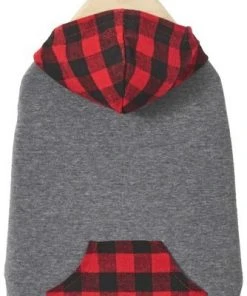 Frisco Plaid Dog & Cat Hoodie