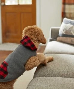Frisco Plaid Dog & Cat Hoodie -Frisco Sales 2024 223645 PT7. SY630 V1637725938