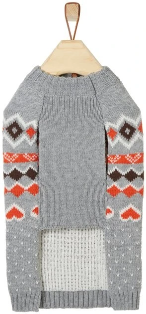 Frisco Fall Hearts with Pom Pom Dog & Cat Sweater, Large Frisco Fall Hearts with Pom Pom Dog & Cat Sweater -Frisco Sales 2024 223773 PT4. SY630 V1598661393