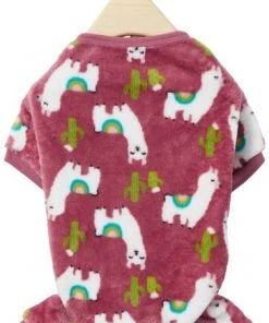 Frisco Llamas Dog & Cat Cozy Fleece PJs