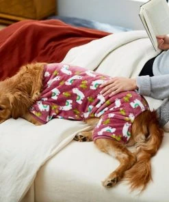 Frisco Llamas Dog & Cat Cozy Fleece PJs -Frisco Sales 2024 224132 PT7. SY630 V1599565571