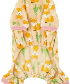 Frisco Foxes Dog & Cat Cozy Fleece PJs -Frisco Sales 2024 224146 PT4. SY630 V1599560803