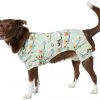 Frisco Zoo Animals Dog & Cat Cozy Fleece PJs