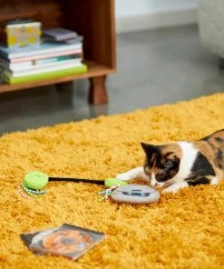 Frisco Retro CD Player Plush Cat Toy with Catnip -Frisco Sales 2024 230262 PT3. SY630 V1602639710