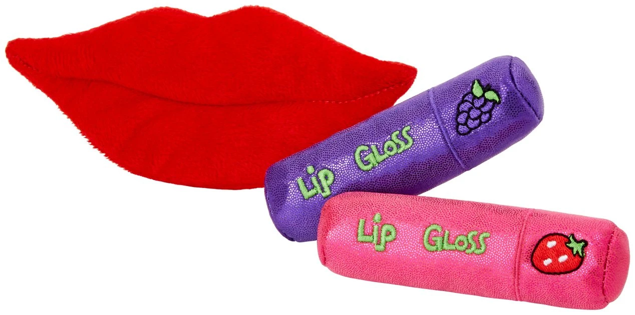 Frisco Retro Lip Gloss Plush Cat Toy with Catnip 3 Frisco Retro Lip Gloss Plush Cat Toy with Catnip