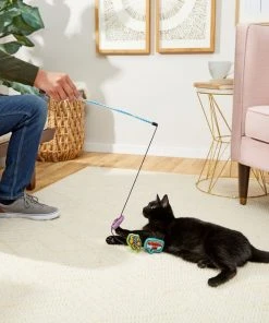 Frisco Retro Plush Comic Book Bubble Teaser Cat Toy with Catnip -Frisco Sales 2024 230282 PT2. SY630 V1600973485