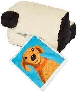 Frisco Retro 2-in-1 Camera Plush Squeaky Dog Toy