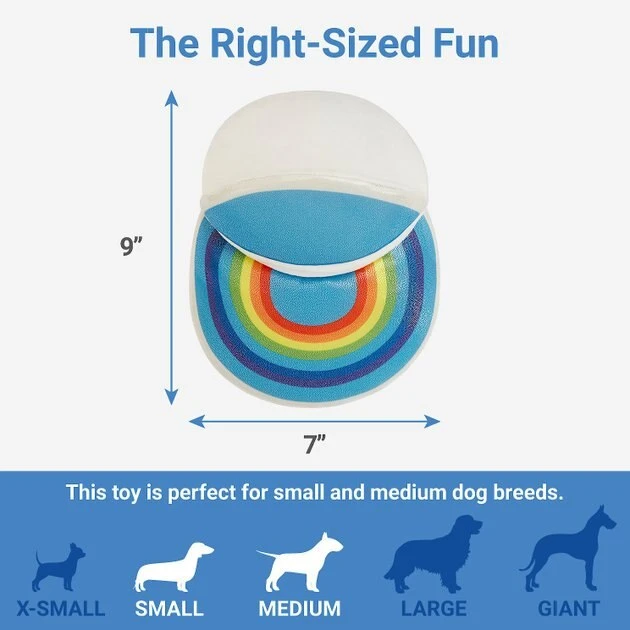 Frisco Retro Visor Plush Squeaky Dog Toy 4 Frisco Retro Visor Plush Squeaky Dog Toy - Image 2