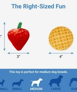 Frisco Retro Waffle Box Hide & Seek Plush Puzzle Squeaky Dog Toy -Frisco Sales 2024 230369 PT2. SY630 V1599943565