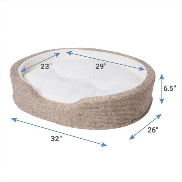 Frisco Bolster Cat & Dog Bed 4 Frisco Bolster Cat & Dog Bed - Image 2