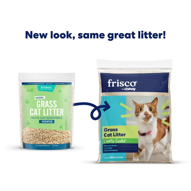 Frisco Natural Lightly Scented Clumping Grass Cat Litter 4 Frisco Natural Lightly Scented Clumping Grass Cat Litter - Image 2