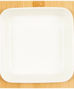 Frisco Square Melamine Dog & Cat Bowl with Bamboo Stand -Frisco Sales 2024 232072 PT2. SY630 V1605110560