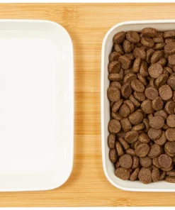 Frisco Square Melamine Dog & Cat Bowl Set with Bamboo Stand -Frisco Sales 2024 232076 PT3. SY630 V1605145031