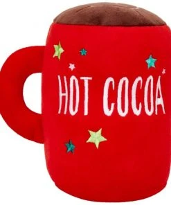 Frisco Holiday Hot Cocoa 2-in-1 Plush Squeaky Dog Toy -Frisco Sales 2024 233199 PT5. SY630 V1600906880